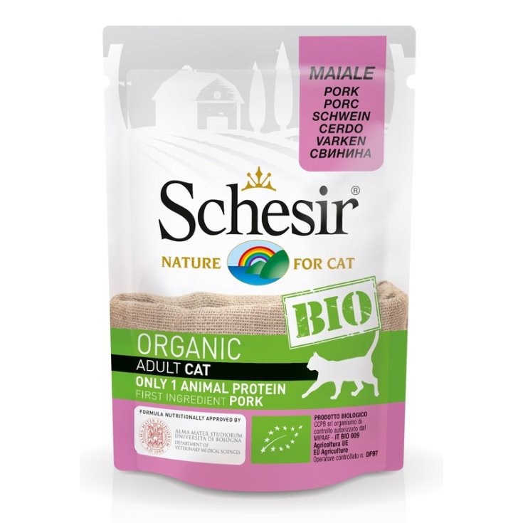 SCHESIR BIO CHAT PORC 85G