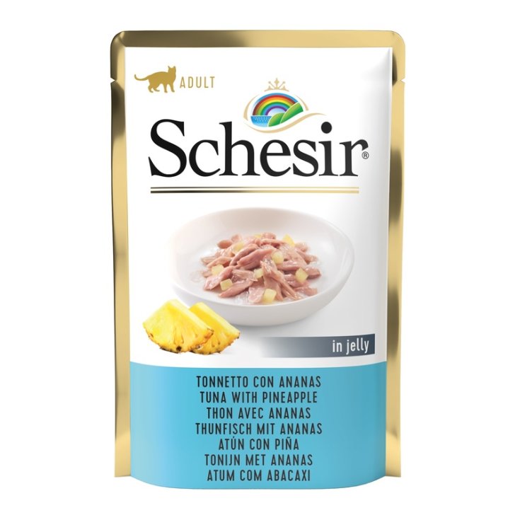 SCHESIR CAT TONN ANANAS 85G