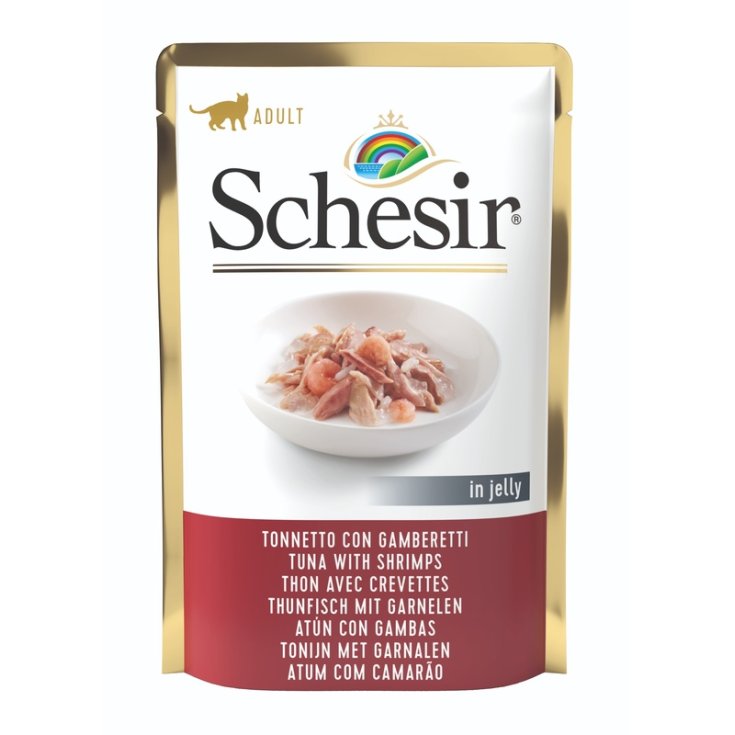 SCHESIR CAT TONN CREVETTES85G