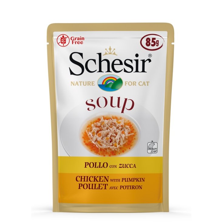 SCHESIR SOUPE DE CHAT AU CITROUILLE 85G