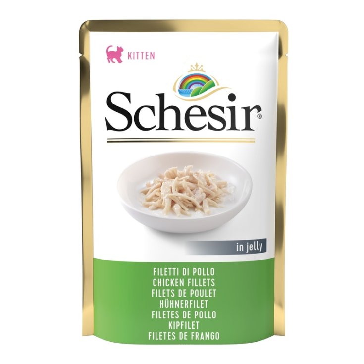 SCHESIR CHAT CHATON POULET 85G