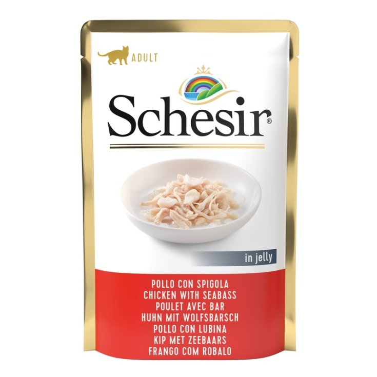 SCHESIR CAT POULET BAR 85G