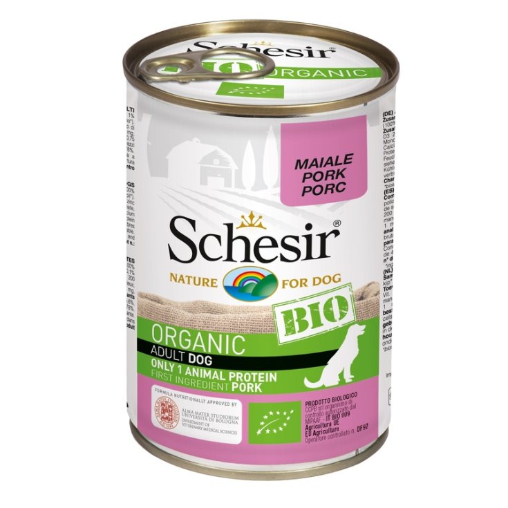 SCHESIR BIO CHIEN PORC 400G