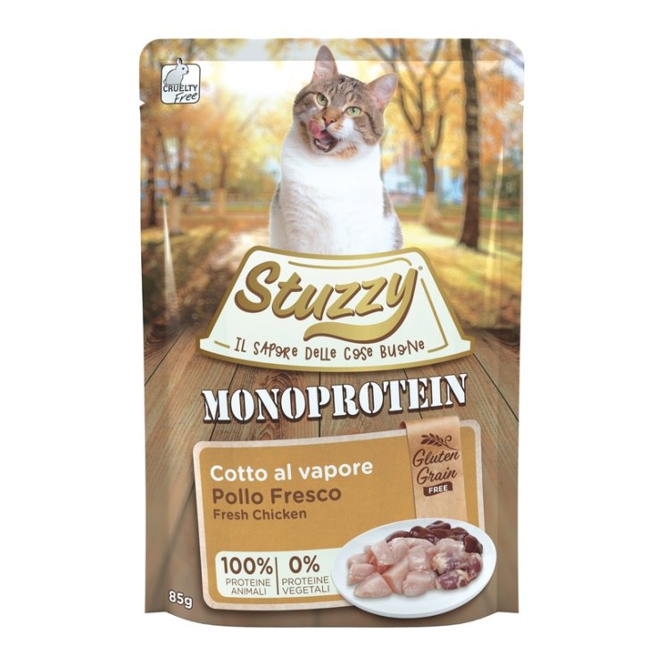 STUZZY CAT POULET MONOPROT 85G