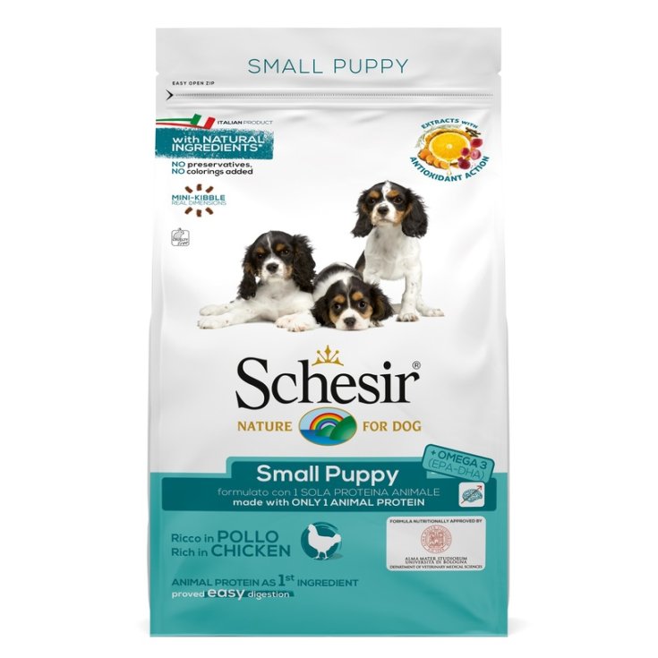 SCHESIR DRY S POULET CHIOT 800G