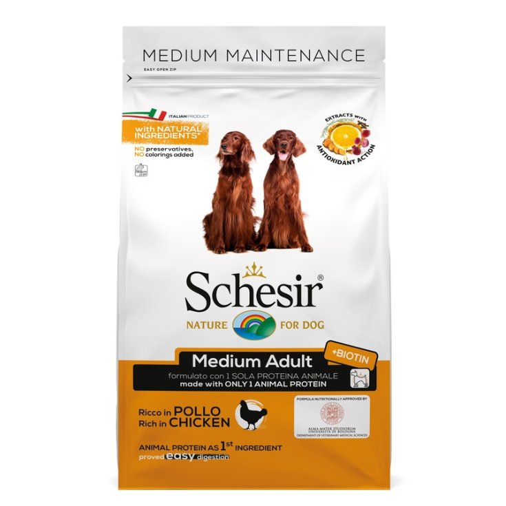 SCHESIR POULET SEC M MANT 3KG