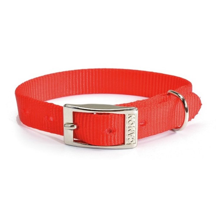 COLLIER NYLON 18X400MM ROUGE