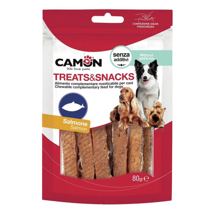 SNACKS BANDES DE SAUMON ET PEAU DE POISSON