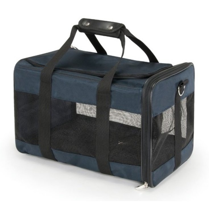 TRANSPORTEUR BLEU M 43X31X29CM