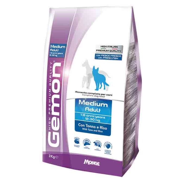 GEMON HPQ DOG M AD TON/RIS3KG