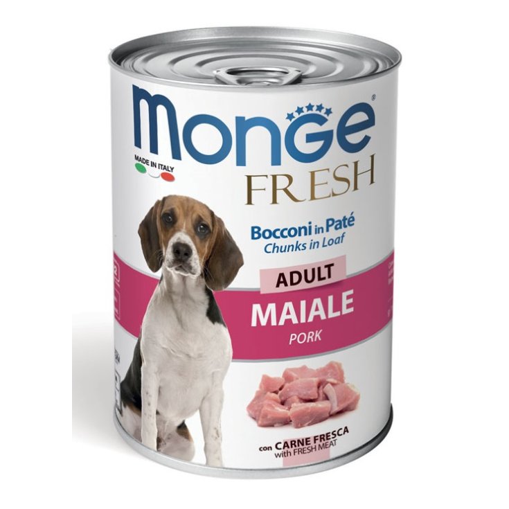 MONGE PORC ADULTE FRAIS 400G