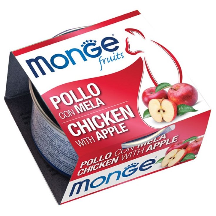 POULET AUX FRUITS MONGE ET POMME 80G