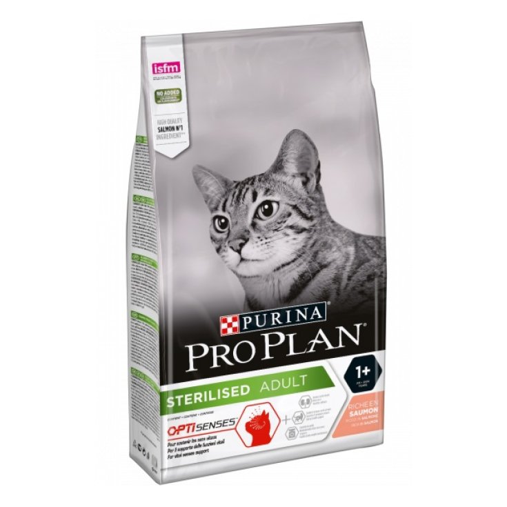 PROPLAN CHAT STER SALM 10KG