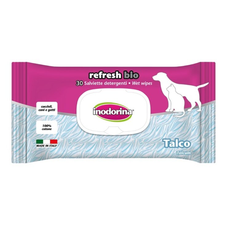 LINGETTES INODORINA BIO TALC