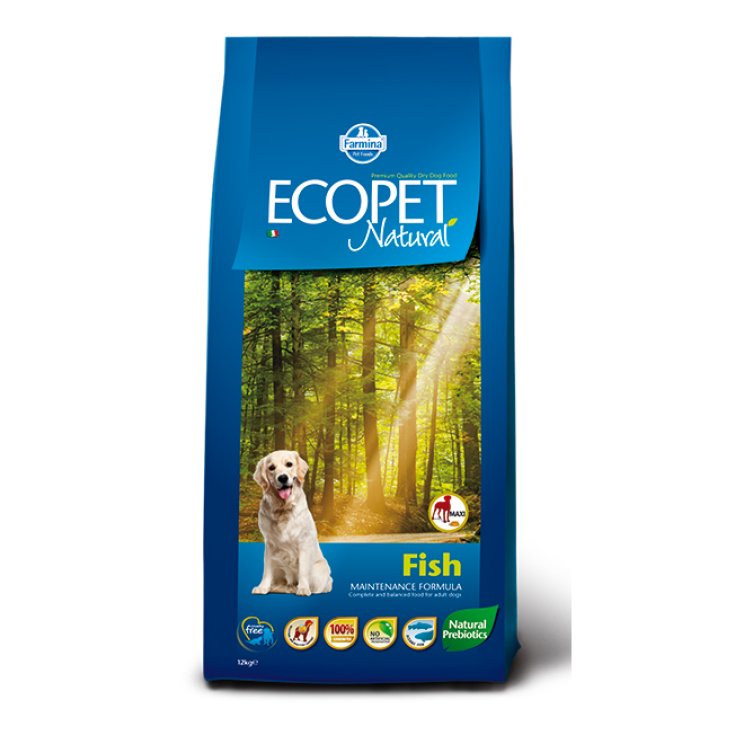 ECOPET POISSON NATUREL MAXI 12KG