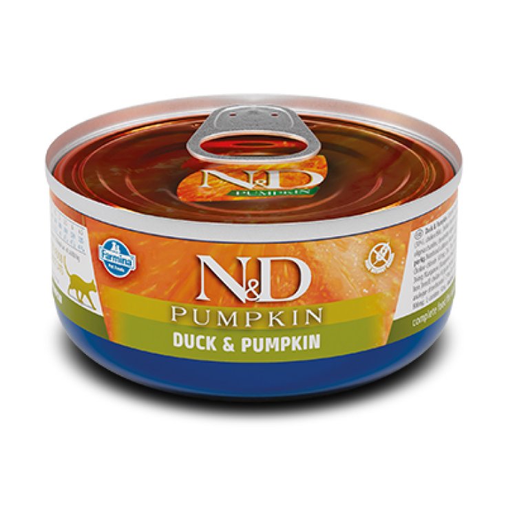 N&D CAT CANARD&CITROUILLE 80G