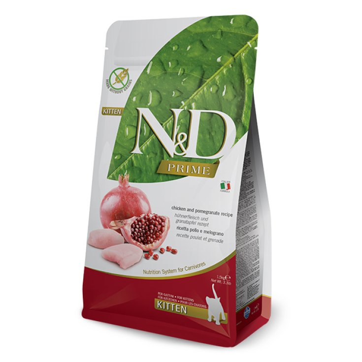 N&D CAT POULET&MELOGR KIT 1,5KG