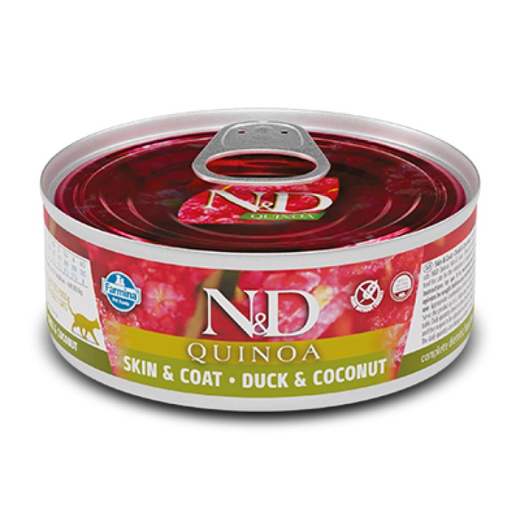 N&D CAT QUINOA S&C CANARD&COC80G