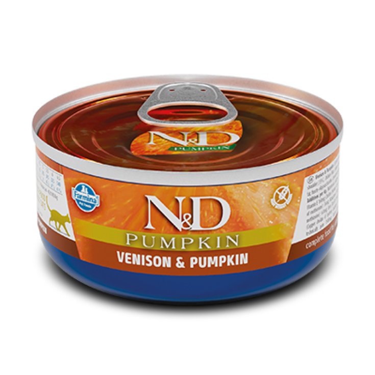 N&D CAT CHEVAIL ET CITROUILLE 80G