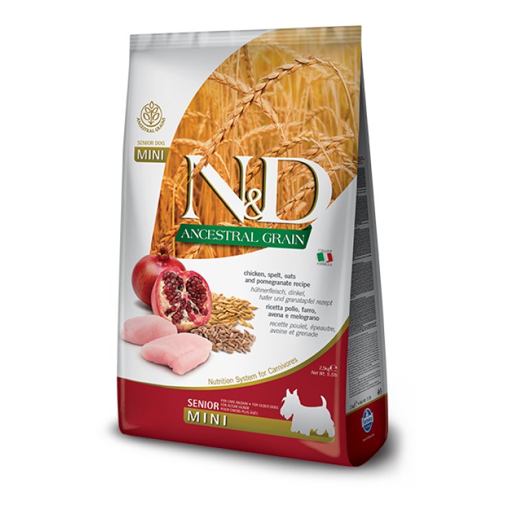 N&D DOG ANCEST CH&PO S MI2,5KG