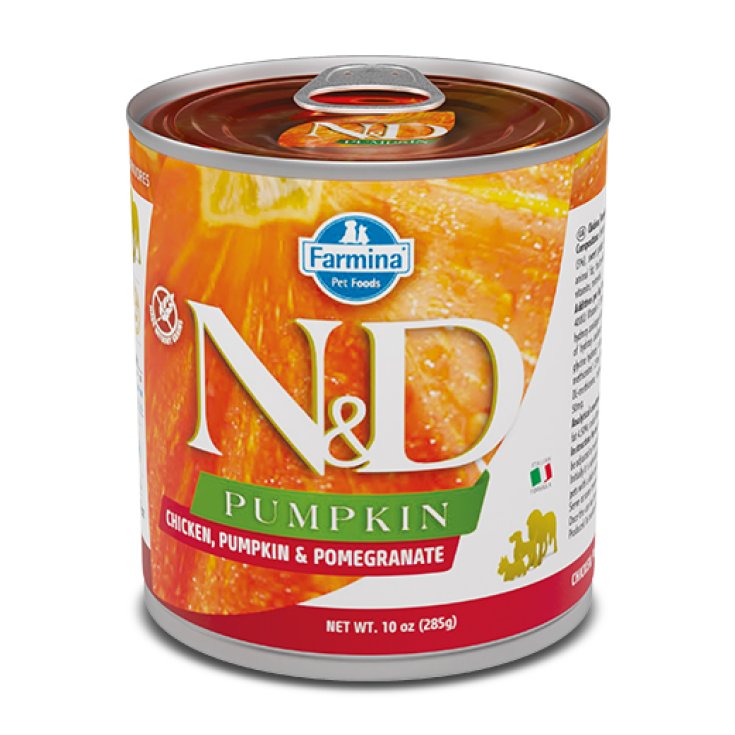 N&D CHIEN POUSSIN&POMPE&POMEGR 285G