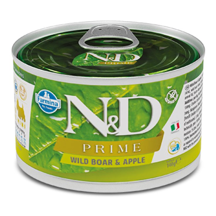 N&D DOG PRIME SANGLIER&POMME 140G