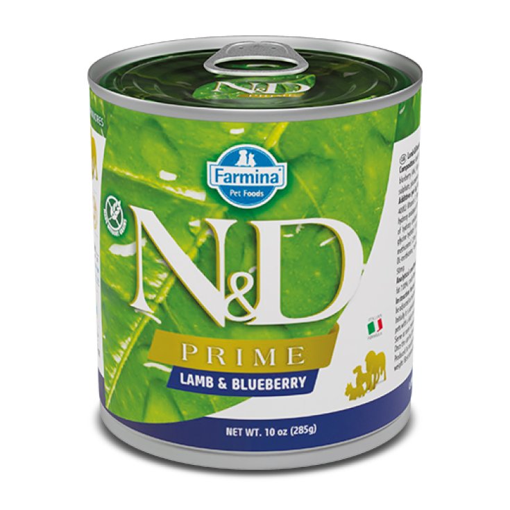 N&D DOG PRIME LAMB&BLUEBER285G