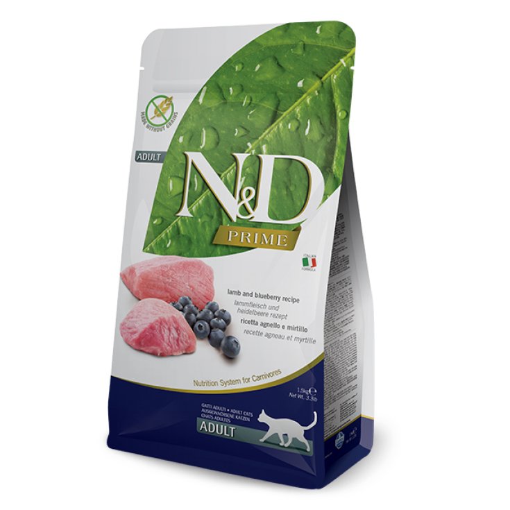 N&D CAT AGNEAU ET BLUNBERRY AD5KG