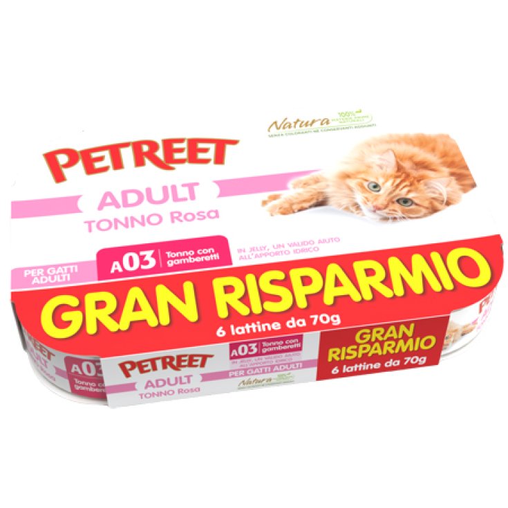 PETREET THON ROSE AU GAM 6X70G