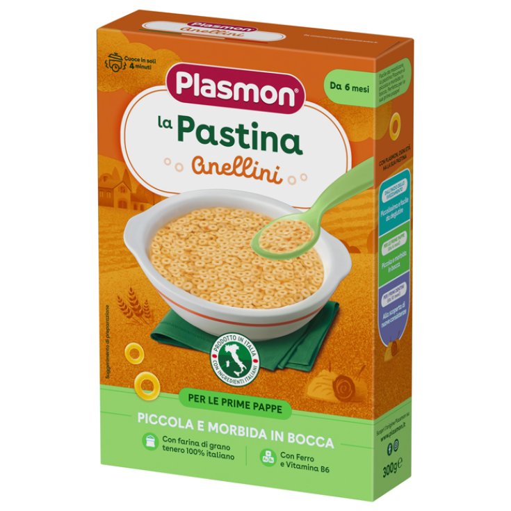 PLASMON PÂTES ANELLINI 300G