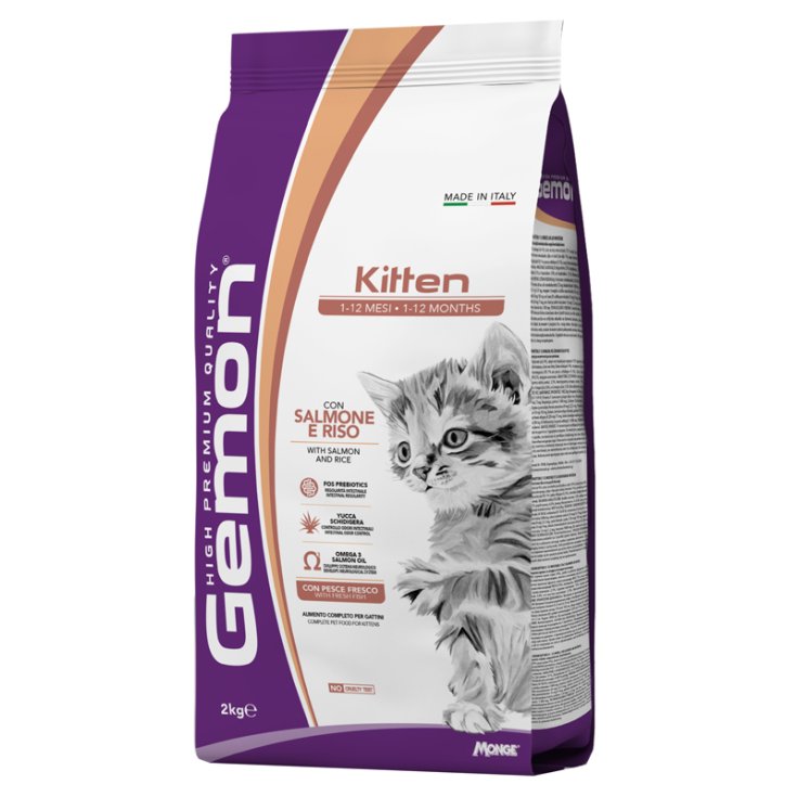 GEMON CHATON SAUMON RIZ 2KG