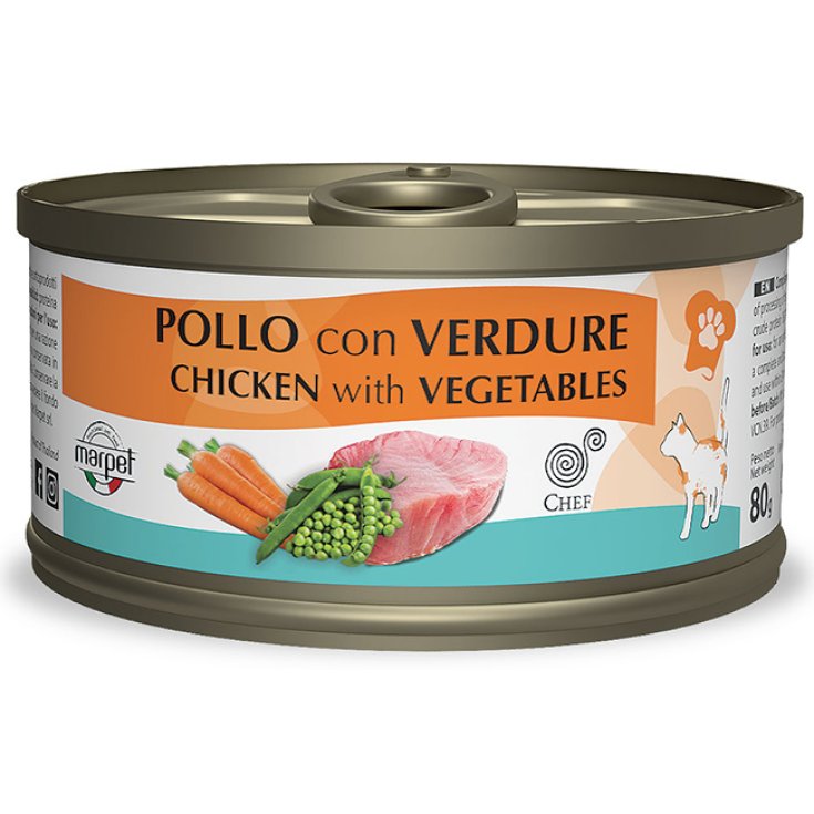 POULET DE CHEF AUX LÉGUMES 80G