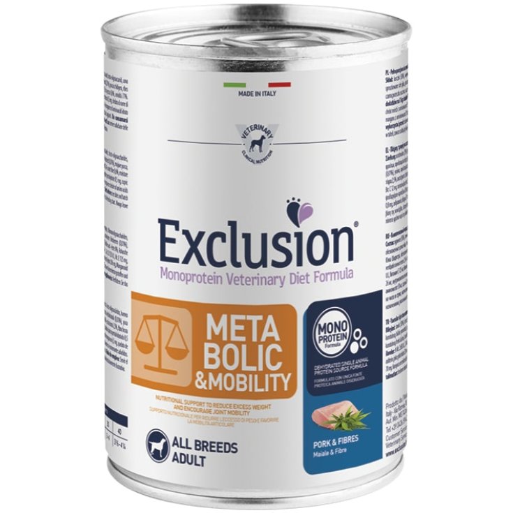 EXCLUSION MD MM PORC/FIBR400G