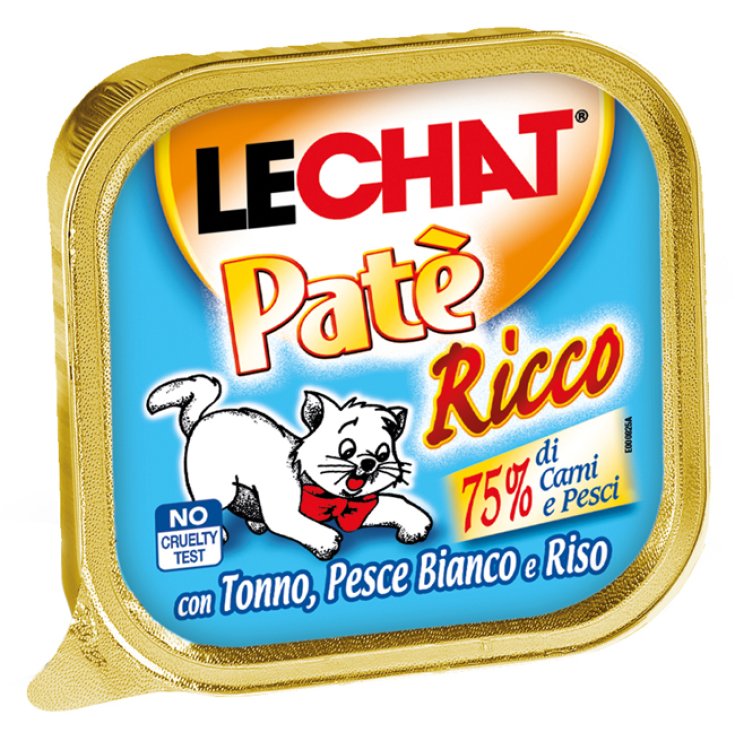 LECHAT PATE' TON POISSON BI RIZ