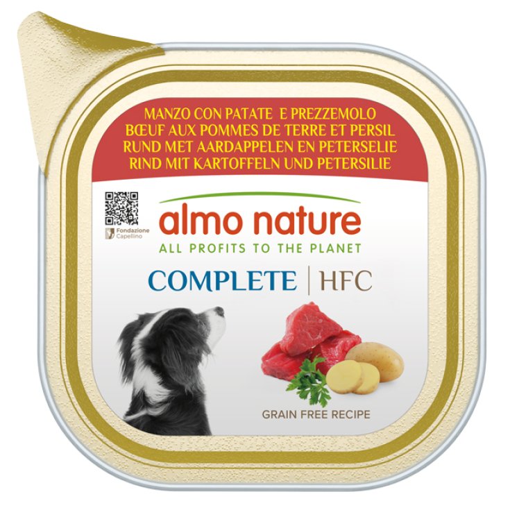 HFC DOG COMPL MANZO PATATE150G