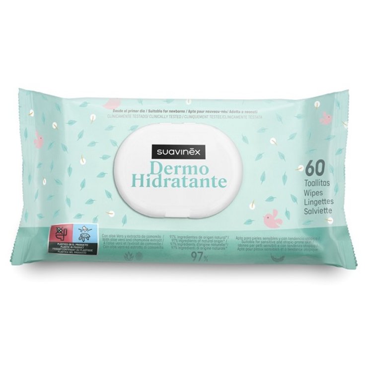 SUAVINEX SALVIETTE DERMOID 60P