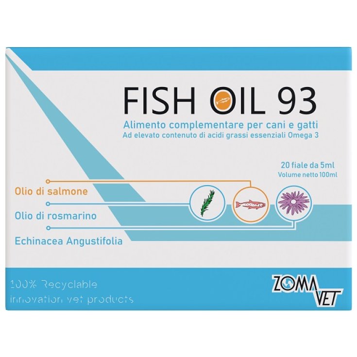 ZOMAVET FISH OIL 93 20F 5ML