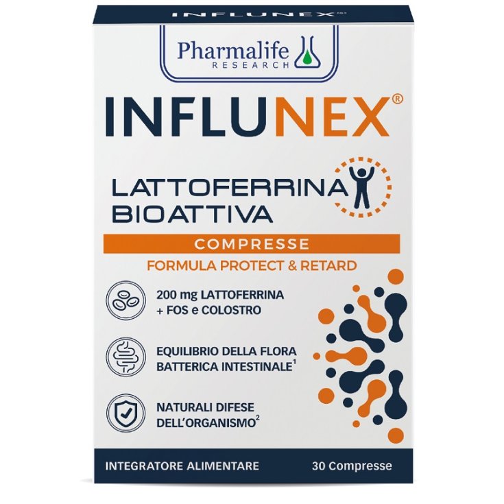 INFLUNEX&nbsp;Lattoferrina Bioattiva 30 Compresse