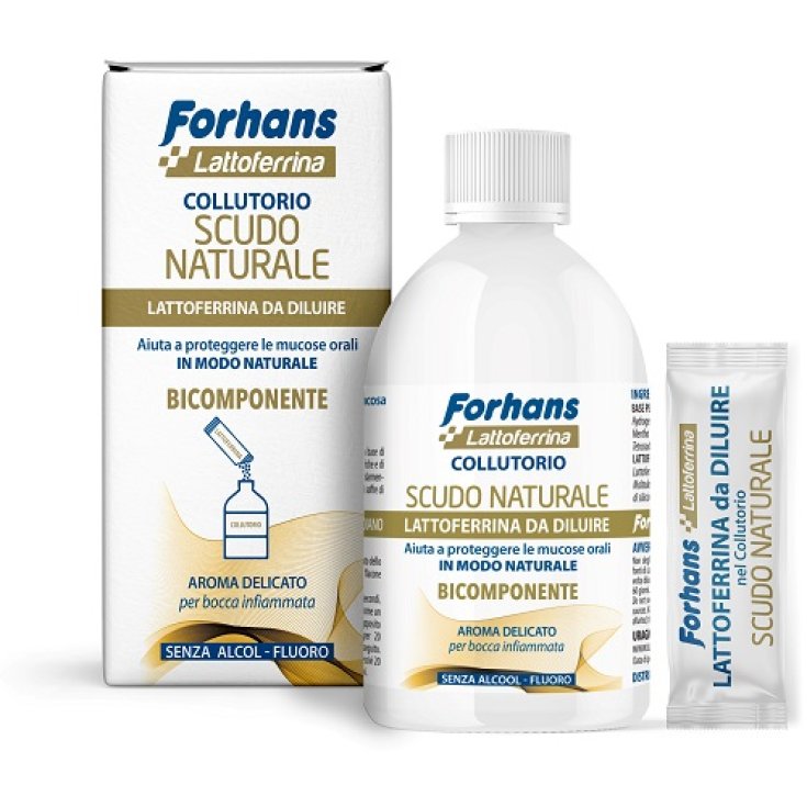 Colluttorio Scudo Naturale con Lattoferrina Forhans 200ml