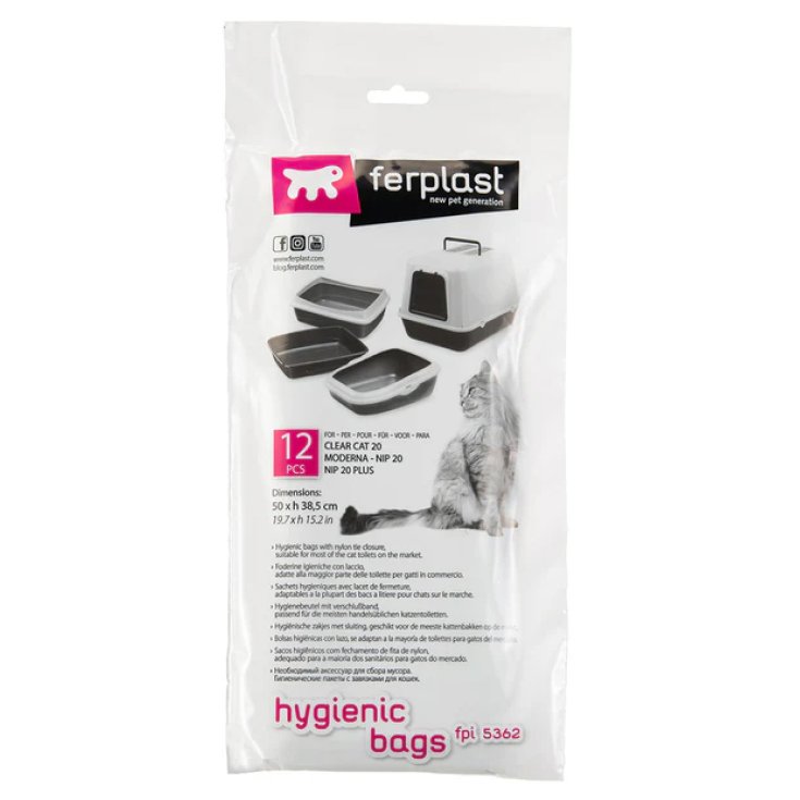 SAC HYGIÉNIQUE 12PCS FPI5362