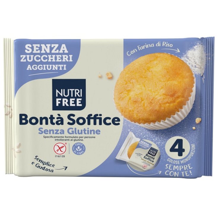 Bont&agrave; Soffice Senza Zuccheri Aggiunti NutriFree 4 Pezzi