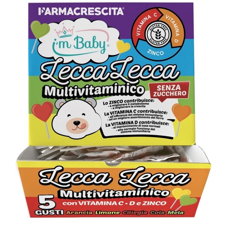 Espositore Lecca Lecca Multivitaminico i'm Baby 200 Pezzi