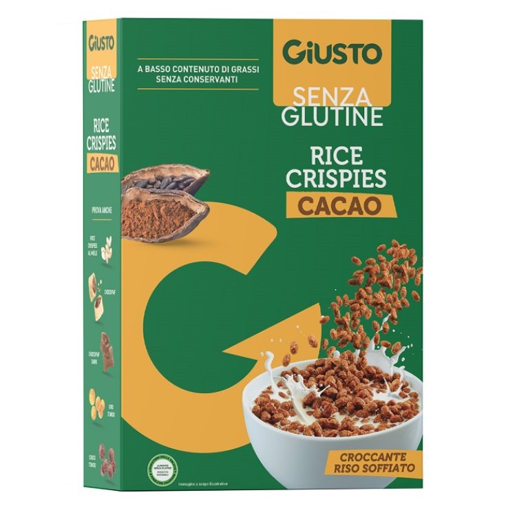 GIUSTO S/G RICE CRISP CAC 200G