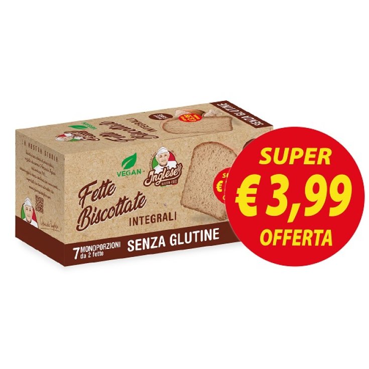 Fette Biscottate&nbsp;Integrali Inglese 200g PROMO
