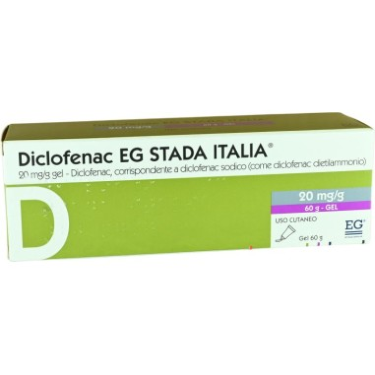 DICLOFÉNAC EG*GEL 60G 20MG/G