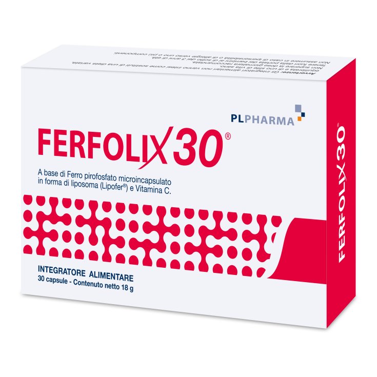 Ferfolix® 30 PL Pharma 30 Gélules