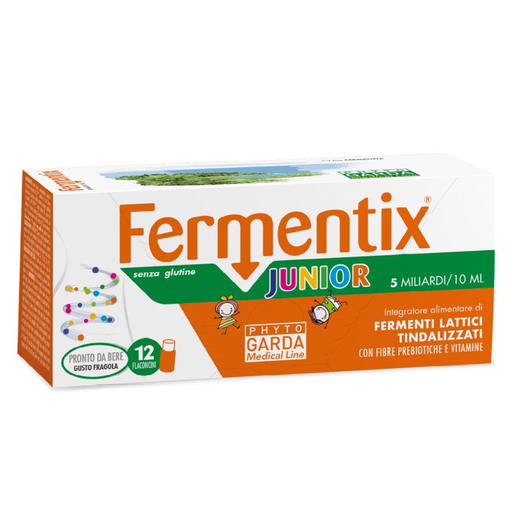 FERMENTIX JUNIOR 5 Milliards Phyto Garda 12 Flacons Fraise