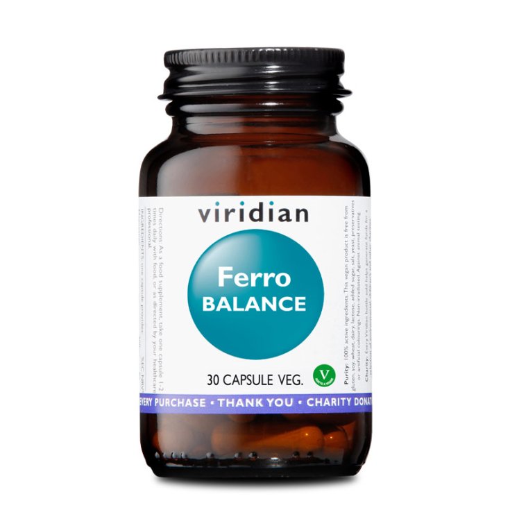 Ferro Balance Viridian 30 Capsules Végétariennes