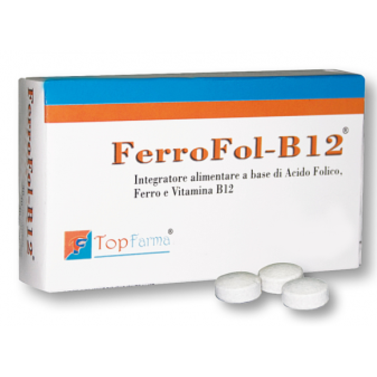 Ferrofol B12 TopFarma 60 Comprimés