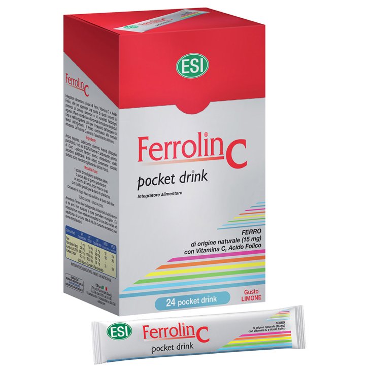 Boisson de poche Ferrolin C Esi 24 Pocket Drink